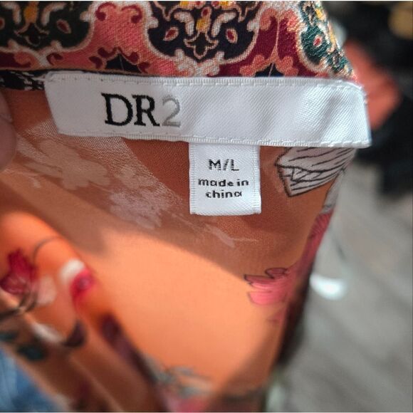 DR2 by daniel rainn floral Women's Cardigan kimono size M/L - Picture 6 of 8